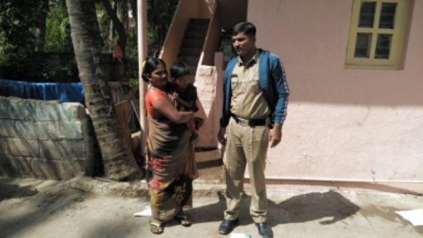 ತಪ್ಪಿಸಿಕೊಂಡಿದ್ದ 2 ವರ್ಷದ ಮಗು ಪೋಷಕರ ಮಡಿಲಿಗೆ ಸೇರಿಸಿದ ಹೊಯ್ಸಳ ಗಿರಿನಗರ ಪೊಲೀಸರು