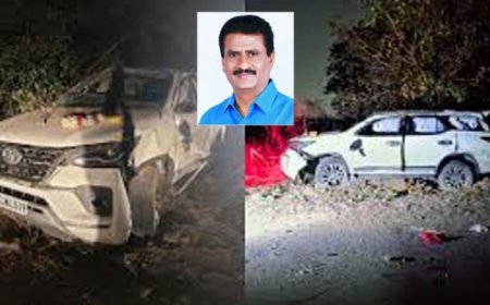 ನಾಗಮಂಗಲ ವಿಧಾನಸಭಾ ಕ್ಷೇತ್ರದ ಮಾಜಿ ಶಾಸಕ ಸುರೇಶ್‌ಗೌಡ ಕಾರು ಅಪಘಾತ