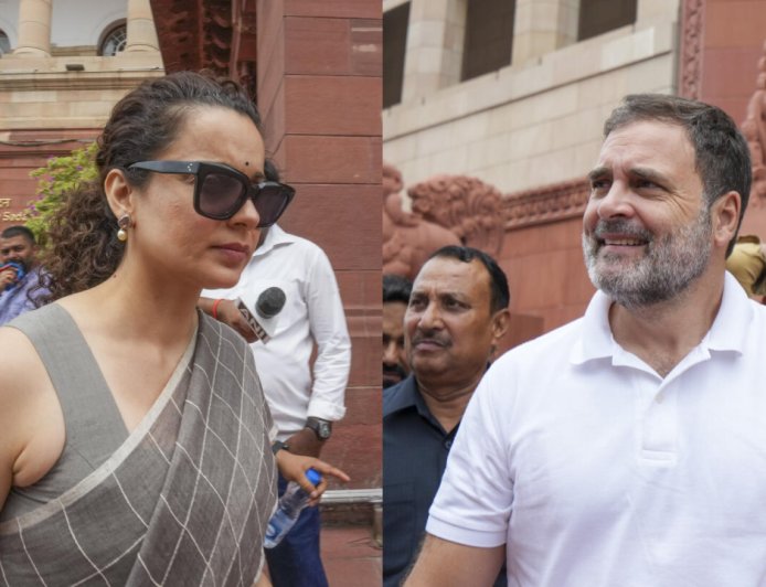 ನಟಿ ಹಾಗೂ ಸಂಸದೆ ಕಂಗನಾ ರನೌತ್ ಅವರು ರಾಹುಲ್ ಗಾಂಧಿ ಬಗ್ಗೆಹೇಳಿಕೆಗೆ  ರಾಜ್ಯ ಯುವ ಕಾಂಗ್ರೆಸ್ ಉಪಾಧ್ಯಕ್ಷ ಚೈತ್ರ ವಿ ಗಿರೀಶ್ ಕುಮಾರ್ ಖಂಡನೆ