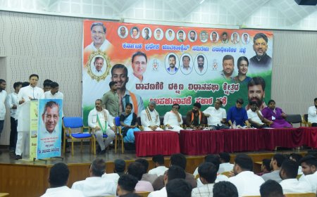 ದಾವಣಗೆರೆ ದಕ್ಷಿಣ ವಿಧಾನಸಭಾಕ್ಷೇತ್ರದ ಉಪಚುನಾವಣೆಯ ಕಾಂಗ್ರೆಸ್ ಯುವ ಅಭ್ಯರ್ಥಿ ‌ಸಮರ್ಥ್ ಶಾಮನೂರು  ಯುವ ಕಾಂಗ್ರೆಸ್  ನೇತೃತ್ವದಲ್ಲಿ ಪ್ರಚಾರ