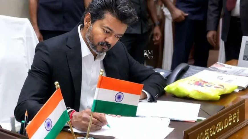 ಪ್ರಮಾಣವಚನ ಸ್ವೀಕರಿಸಿ 3 ಗ್ಯಾರಂಟಿ ಯೋಜನೆಗಳಿಗೆ ಸಿಎಂ ವಿಜಯ್ ಸಹಿ