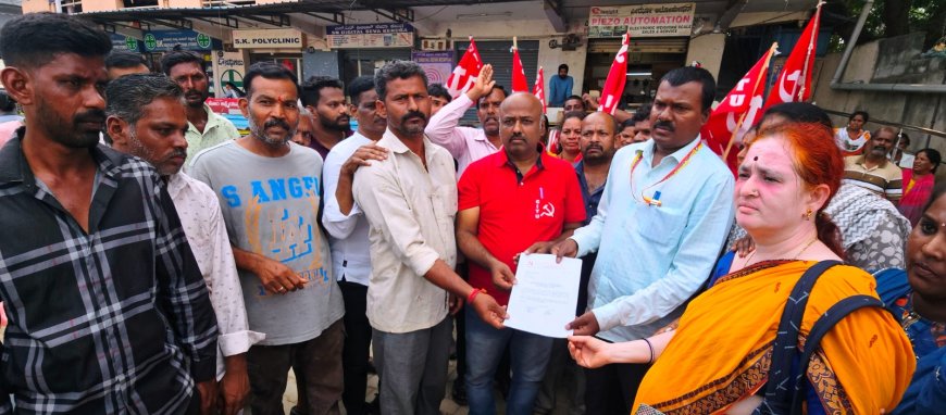 ಸಿಎಂ ಗೆ ಕಪ್ಪು ಪಟ್ಟಿ ತೋರಿಸಲು ಬೀದಿ ಬದಿ ವ್ಯಾಪಾರಿಗಳ ನಿರ್ಧಾರ: