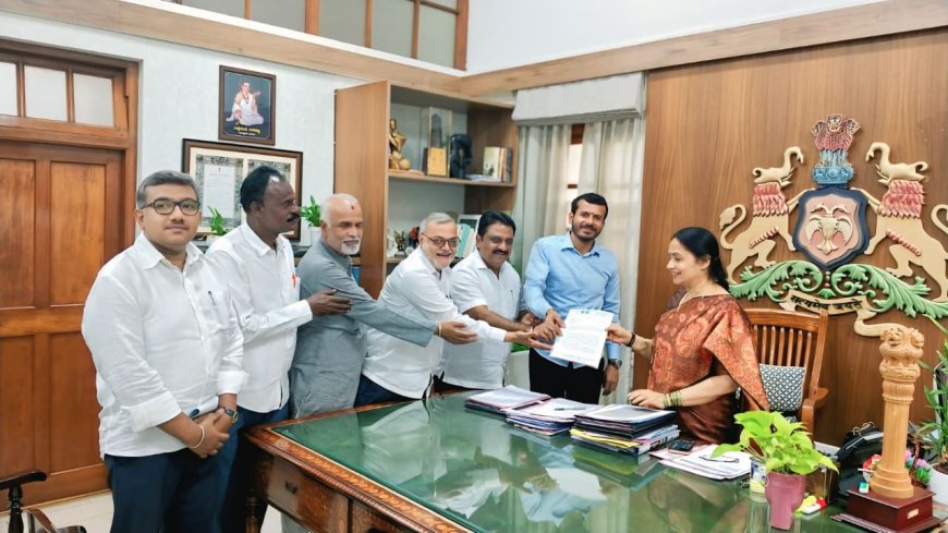 ರಾಜ್ಯ ಸರಕಾರ  ಬಿಡದಿ ಟೌನ್‌ಶಿಪ್‌ ನೆಪದಲ್ಲಿ ಅಧಿಸೂಚನೆ ರದ್ದತಿಗೆ ಜೆಡಿಎಸ್‌‍ ಪಕ್ಷದ ನಿಯೋಗ ಆಗ್ರಹ...
