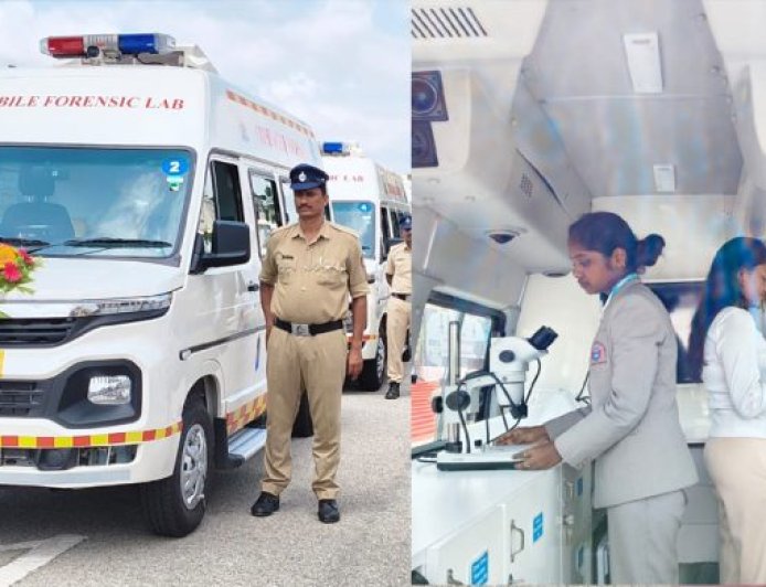 ಅತ್ಯಾಧುನಿಕ ಮೊಬೈಲ್‌ ಫೋರೆನ್ಸಿಕ್‌ ವಾಹನ - ಸ್ಥಳದಲ್ಲೇ ತ್ವರಿತ ಸಾಕ್ಷ್ಯ ಸಂಗ್ರಹ